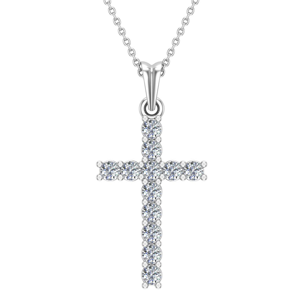 Diamond Religious Necklace by Glitz Design