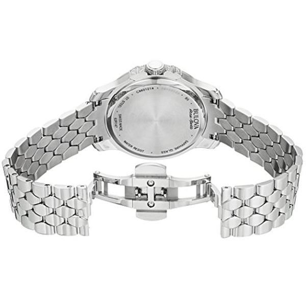 Bulova Accu Swiss Women\'s 63R147 Diamond Watch – Glitz Design