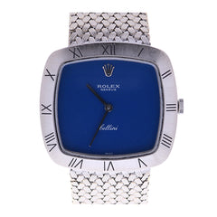 Rolex Cellini 18K White Gold Vintage Ladies Wrist Watch 2717