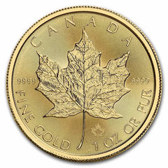 2022 Canada 1 oz Gold Maple Leaf BU
