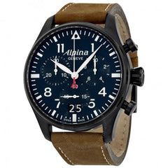 Startimer Pilot Chronograph Blue Dial Men's Watch AL-372N4S6