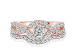 Intertwined Love – Diamond Engagement Rings