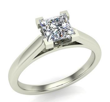 Princess Cut Engagement Rings by Glitz Design