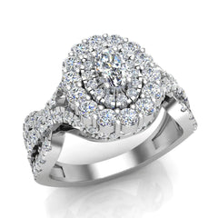 Oval Solitaire Engagement Rings