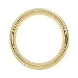 7 mm 14K Gold Wedding Band Plain Low Dome Style Ring