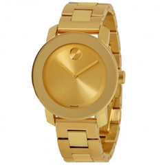 Bold Champagne Dial Yellow Gold Stainless Steel Watch 3600085
