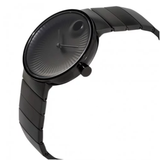 Edge Black Aluminum Dial Black Ion-plated Men's Watch 3680007