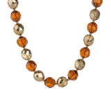 Joan Rivers Vintage Style Firepolish Bead 36" Necklace w/3" Extender