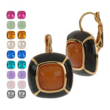 Joan Rivers Classic Enamel 10 Color Earring Wardrobe