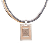 RLM Studio Drusy Sterling and Bronze Necklace
