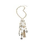 Joan Rivers Limited Edition Crystal Multi-Tassel 18" Necklace