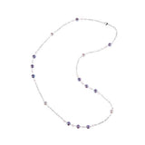 Honora Cultured FreshwaterPearl & Swarovski Crystal 36" Necklace