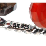 "As Is" HUEtopia Sterling Multi-gemstone Bead Earrings