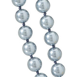 Kenneth Jay Lane's Pave' Lion Simulated Pearl Necklace