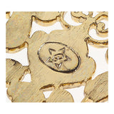 Paula Abdul's Bold Flower Motif Pendant with 28" Chain