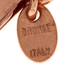 Bronzo Italia 8" Satin & Polished Turquoise Nugget Bracelet