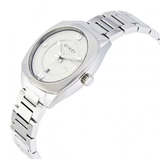 G2570 White Dial Stainless Steel Ladies Watch (YA142502)