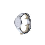 Omega DeVille Stainless Steel White Dial Women's Watch 55281523 (Certified Pre-Owned)
