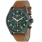 Startimer Pilot Chronograph Green Dial Men's Watch AL-372GR4FBS6
