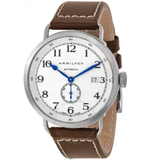 Navy Pioneer Automatic Silver Dial Men's Watch (H78465553)