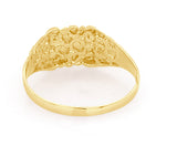 Gold Nugget Ring for Women 10K Gold Women’s Wedding Rings 3.20 gm - Yellow Gold