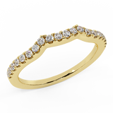 Diamond Wedding Bands for Women 0.30 ct 14K Gold-I,I1 - Yellow Gold