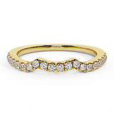 Diamond Wedding Bands for Women 0.30 ct 14K Gold-I,I1 - Yellow Gold