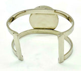 QVC Soko Cow Horn Circle Kizimba open design Cuff Bracelet 6-3/4"