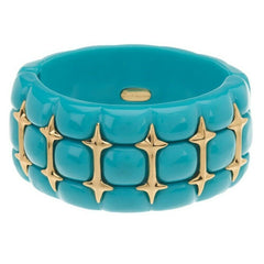 QVC Wendy Williams Quilted Color Stretch Bangle Bracelet