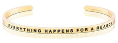 MANTRABAND BRACELETS Everything Happens for For A Reason