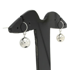 QVC Steel by Design Stainless Steel Bead Shepherd's hooks Earrings