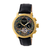 Heritor Automatic Aura Collection Men’s Watch Goldtone / Black