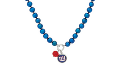 QVC Sold Out Cultured Pearl 7.0mm Stainless Steel NFL 18" Charm Necklace