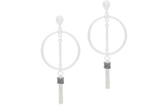 QVC Sold Out Samantha Wills 'Here Comes the Sun' Dangle Hoop Earrings