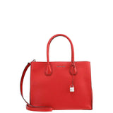 Michael Kors Women's Mercer Tote, Bright Red, One Size