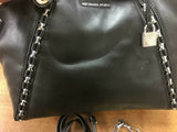 MICHAEL KORS Sadie Top Zip Large Leather Satchel Shoulder Bag Tote