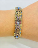 Heidi Daus "Masterful Marquise" Crystal Bangle Bracelet Sold Out HSN