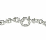 UltraFine Silver 7-1/4" Polished Rolo Link Bracelet 14.9g QVC