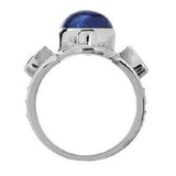 QVC Artisan Crafted Sterling Silver 5.70 cttw Gemstone Ring Size 7