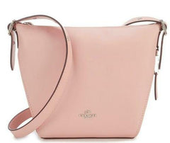 Coach Natural Small Dufflette 21377 Peony Leather Cross Body Bag