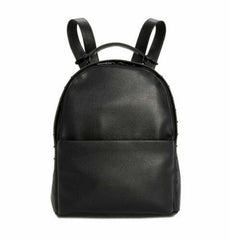 Steve Madden Black Lennie Pebble Zip top Handbag Backpack