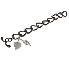 QVC RLM Studio Hematine Sterling Silver Chain Bracelet