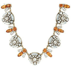 QVC Joan Rivers Vintage Style Crystal Bee 18" Statement Necklace
