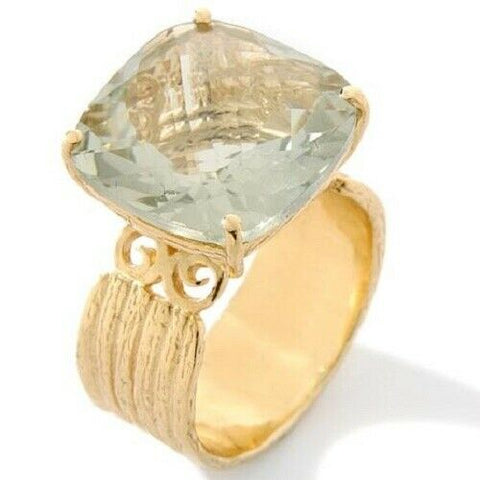 HSN Noa Zuman Jewelry Designs 7.5ct Gemstone Cushion-Cut Ring Size 5