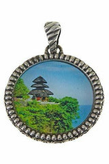 Bali Designs Uluwatu Temple Sterling Silver Pendant