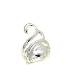HSN Sevilla Silver Leaf Swirl Sold Out Ring Size 9