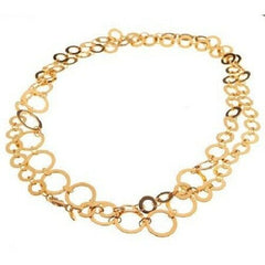 QVC Joan Rivers Graduated Circle Link 48" Necklace
