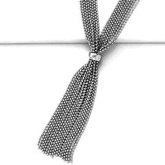 QVC Joan Rivers Shimmering Multi-Strand 32" Tassel Necklace