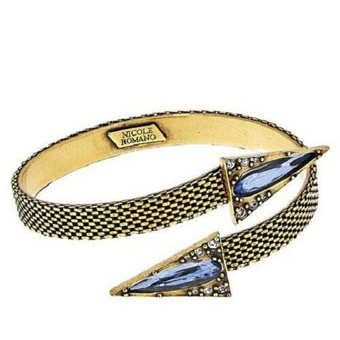 Nicole Romano "Elms" Triangular Arrow Cuff Bracelet Retail