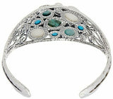 Or Paz Sterling Silver Multi-gemstone Cuff Bracelet QVC